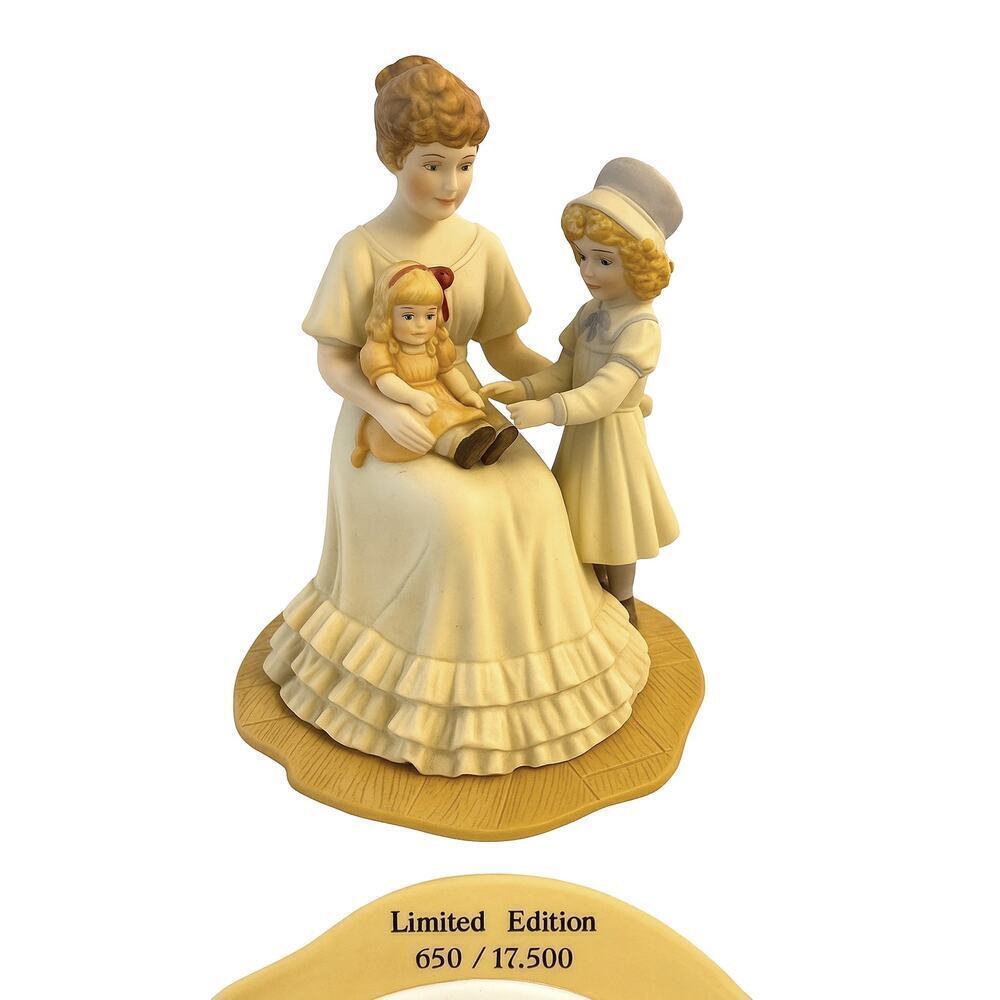 Vintage Limited Edition Mother & Children Music Box 650/17500 Sankyo Japan